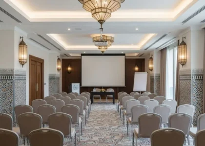 Equipped hotel meeting room Casablanca