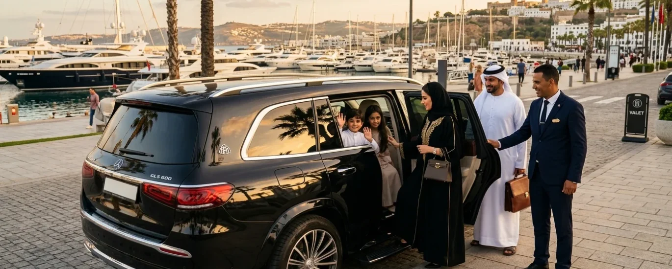 Family_entering_luxury_SUV