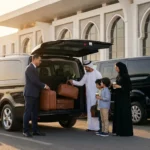 Chauffeur_loading_suitcases_airport