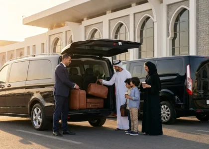 Chauffeur_loading_suitcases_airport