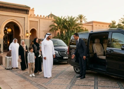 Family_arriving_at_Moroccan